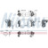Intercooler, charge air cooler 961366 Nissens, Thumbnail 5