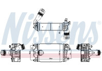 Intercooler, charge air cooler 961602 Nissens