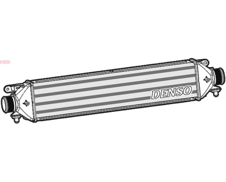 Intercooler, charge air cooler DIT09125 Denso