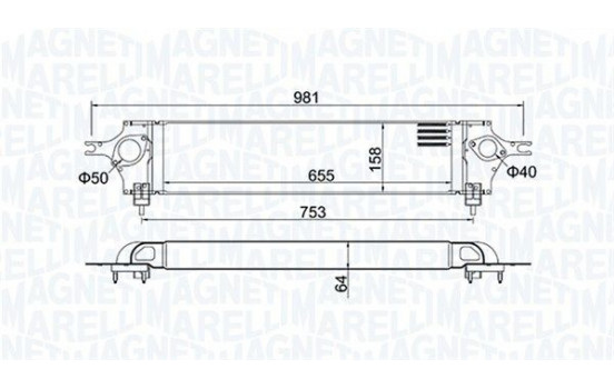 Intercooler, charge air cooler