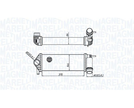 Intercooler, charge air cooler