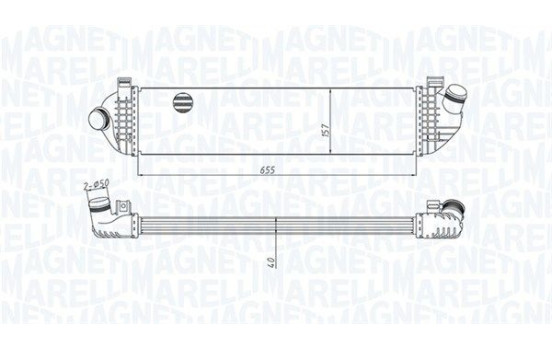 Intercooler, charge air cooler