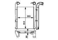 Intercooler, charge air cooler
