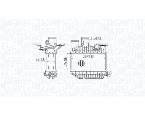 Intercooler, charge air cooler, Image 2