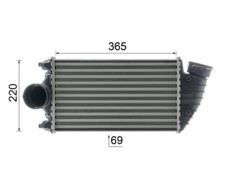 Intercooler, charge air cooler, Image 12