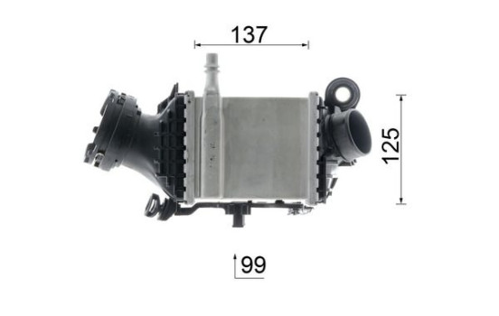 Intercooler, charge air cooler, Image 12