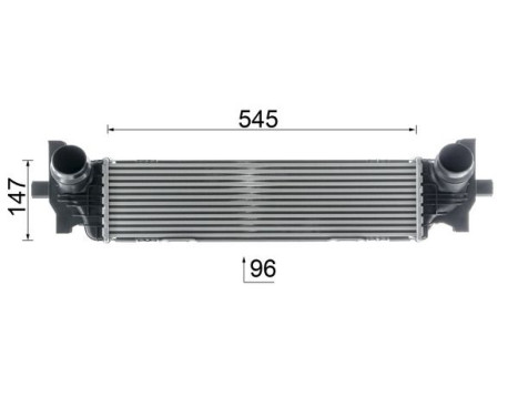 Intercooler, charge air cooler, Image 11