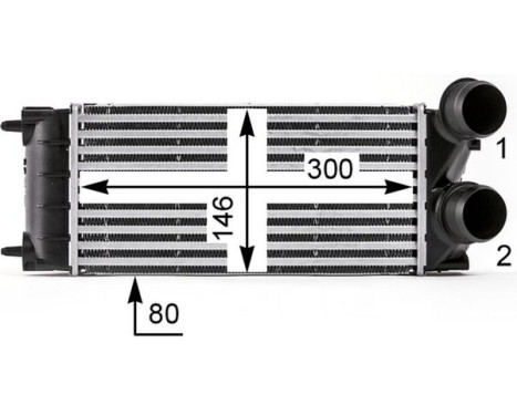 Intercooler, charge air cooler, Image 8