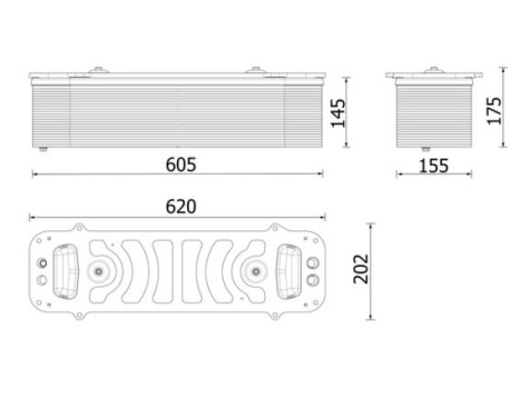 Intercooler, charge air cooler
