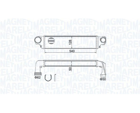 Intercooler, charge air cooler