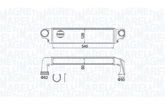 Intercooler, charge air cooler