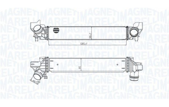 Intercooler, charge air cooler