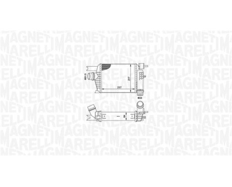 Intercooler, charge air cooler