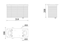 Intercooler, charge air cooler