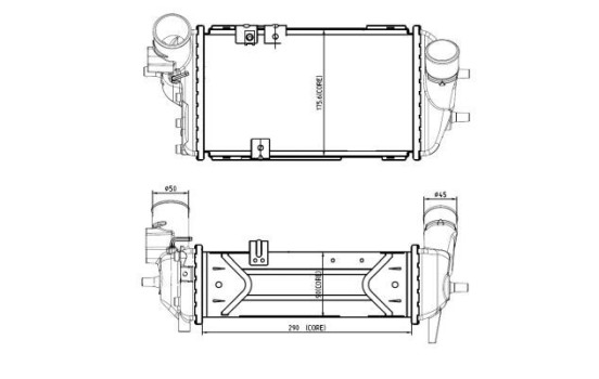 Intercooler, charge air cooler, Image 5