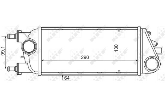 Intercooler, charge air cooler