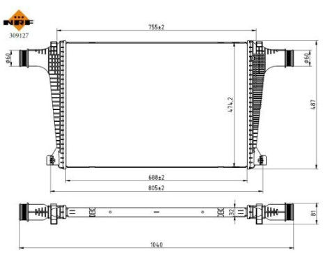 Intercooler, charge air cooler, Image 5