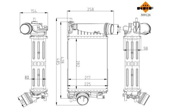 Intercooler, charge air cooler, Image 5