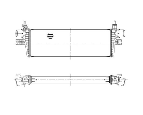 Intercooler, charge air cooler