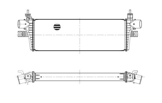 Intercooler, charge air cooler