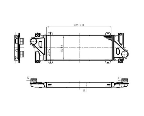 Intercooler, charge air cooler
