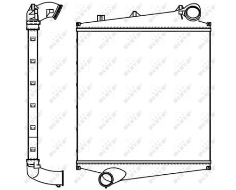 Intercooler, charge air cooler