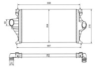 Intercooler, charge air cooler