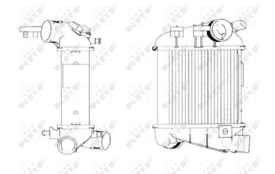 Intercooler, charge air cooler