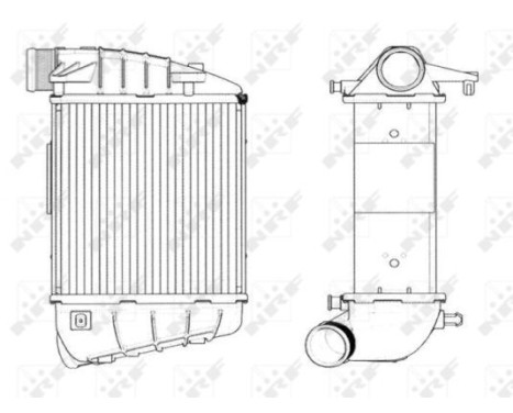 Intercooler, charge air cooler