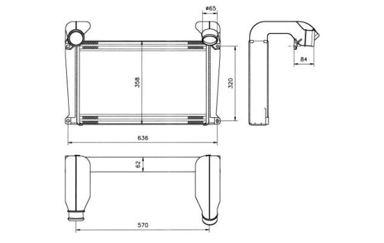 Intercooler, charge air cooler, Image 5