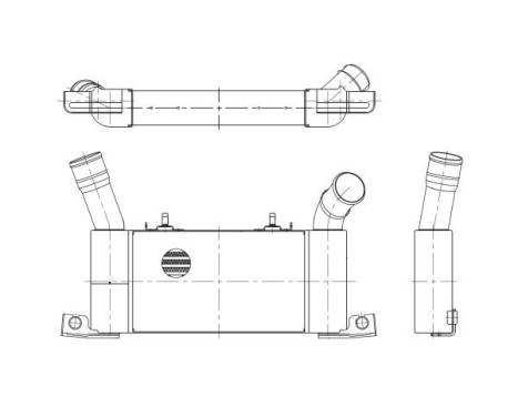 Intercooler, charge air cooler