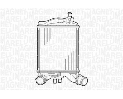Intercooler, charge air cooler