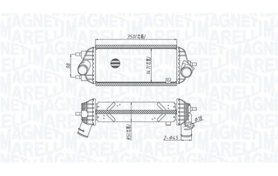 Intercooler, charge air cooler