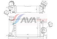 Intercooler, charge air cooler