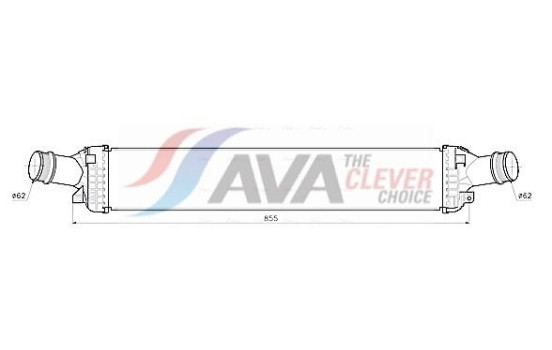 Intercooler, charge air cooler