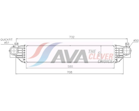 Intercooler, charge air cooler
