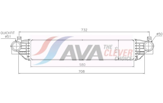 Intercooler, charge air cooler