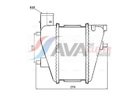 Intercooler, charge air cooler
