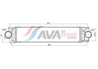 Intercooler, charge air cooler
