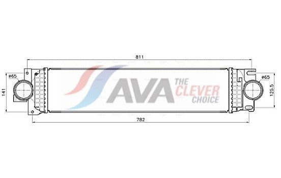 Intercooler, charge air cooler