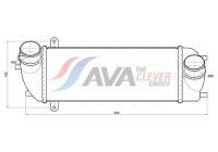 Intercooler, charge air cooler