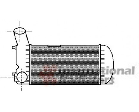 Intercooler, charger 03004094 International Radiators, Image 2