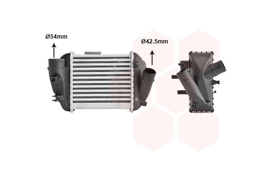 Intercooler, charger 03004187 International Radiators