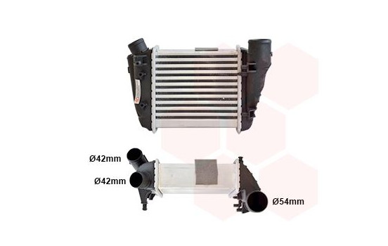 Intercooler, charger 03004188 International Radiators