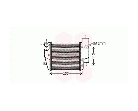 Intercooler, charger 03004302 International Radiators, Image 2