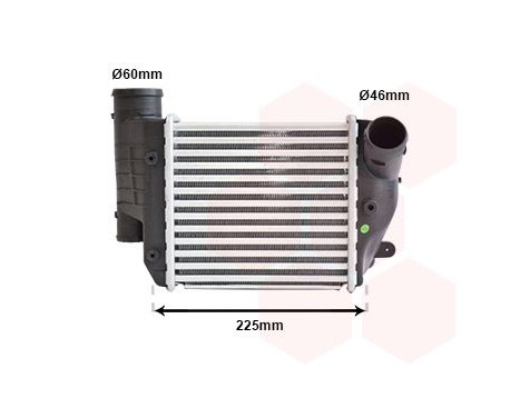 Intercooler, charger 03004304 International Radiators