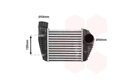 Intercooler, charger 03004308 International Radiators, Image 2