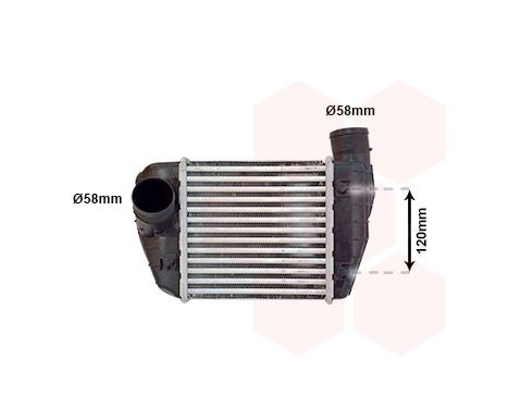 Intercooler, charger 03004350 International Radiators