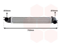 Intercooler, charger 06004425 International Radiators