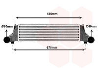Intercooler, charger 06004576 International Radiators